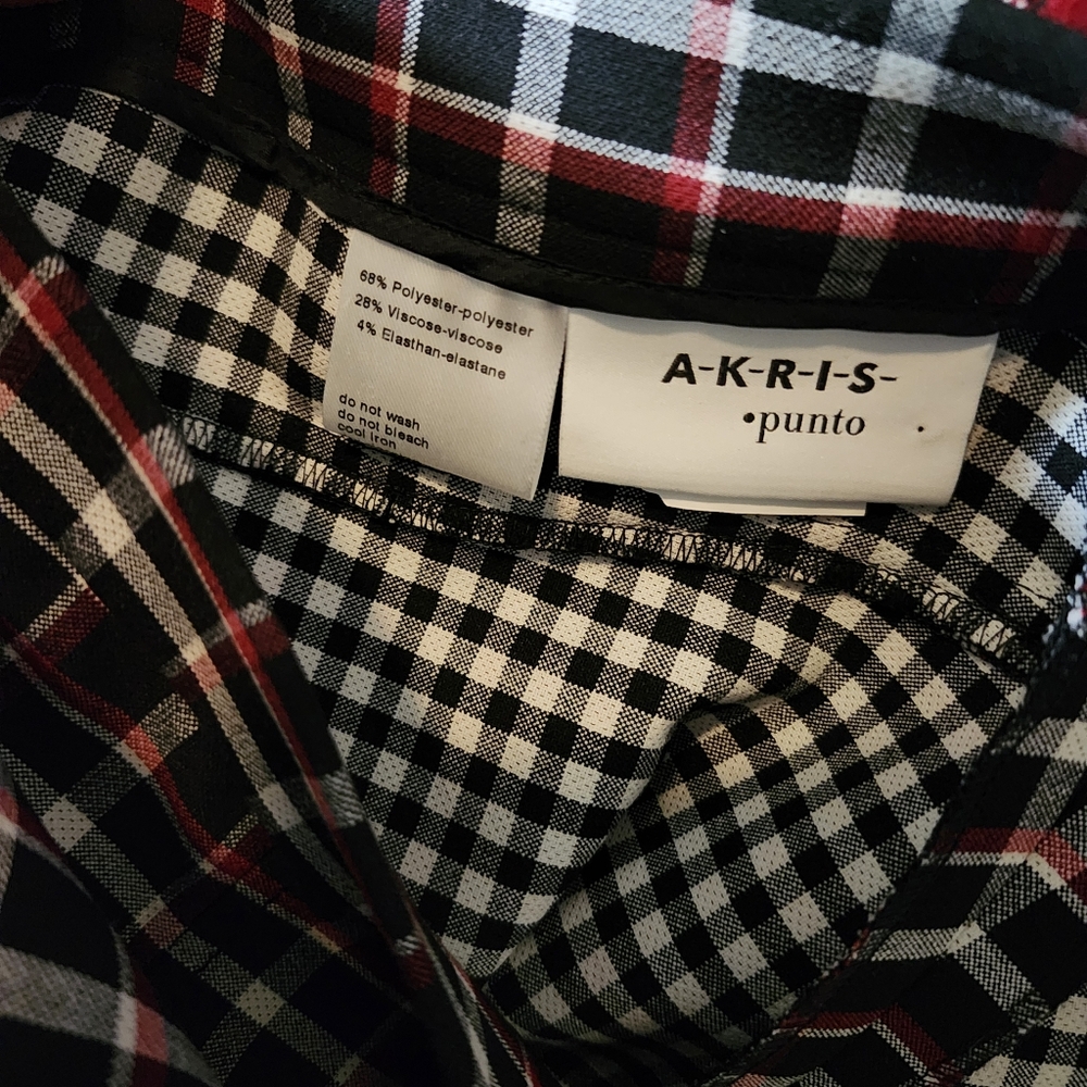 Akris Punto Francoise Slim Straight Leg Pants Size 8 - Picture 10 of 15
